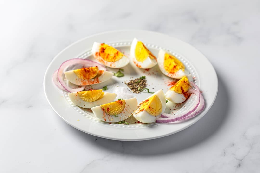 Plained Boiled Egg